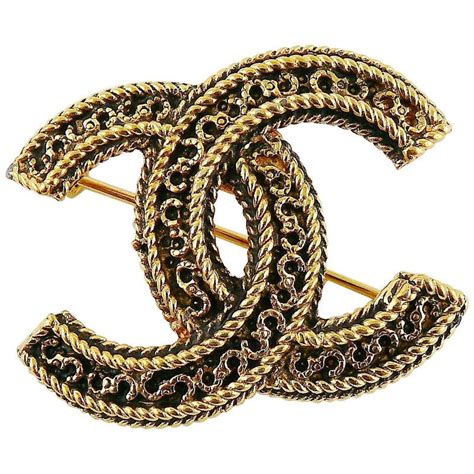 mens chanel brooch|vintage Chanel brooch for sale.